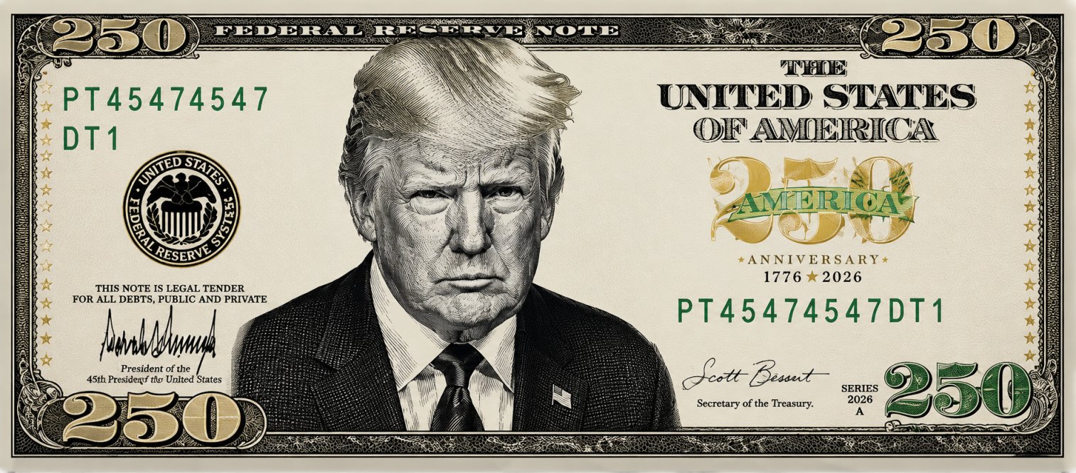 Banknot z wizerunkiem Trumpa?