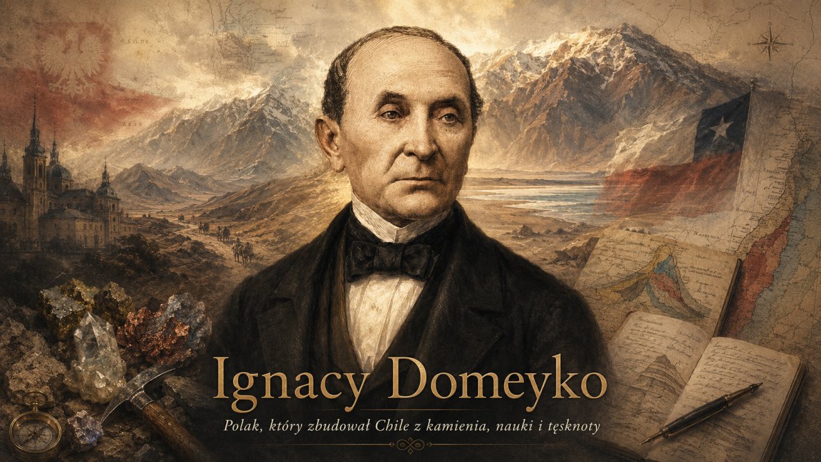 Ignacy Domeyko. Polak, który zbudował Chile z kamienia, nauki i tęsknoty