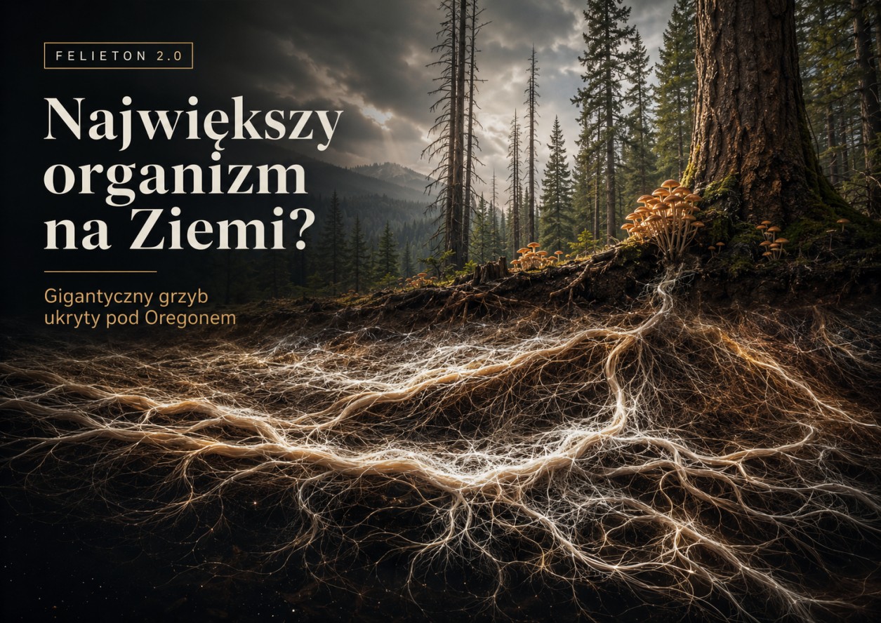 Felieton 2.0 – Największy organizm na Ziemi nie jest wielorybem. I prawie go nie widać