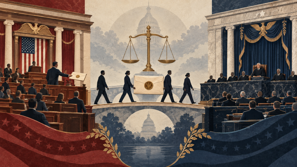 Impeachment w USA: co to jest i czy oznacza usunięcie z urzędu — ilustracja