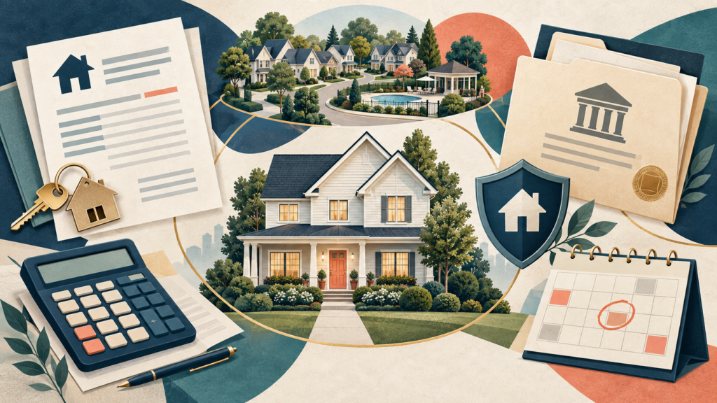 Mortgage, HOA i property tax: prawdziwy koszt domu w USA — ilustracja