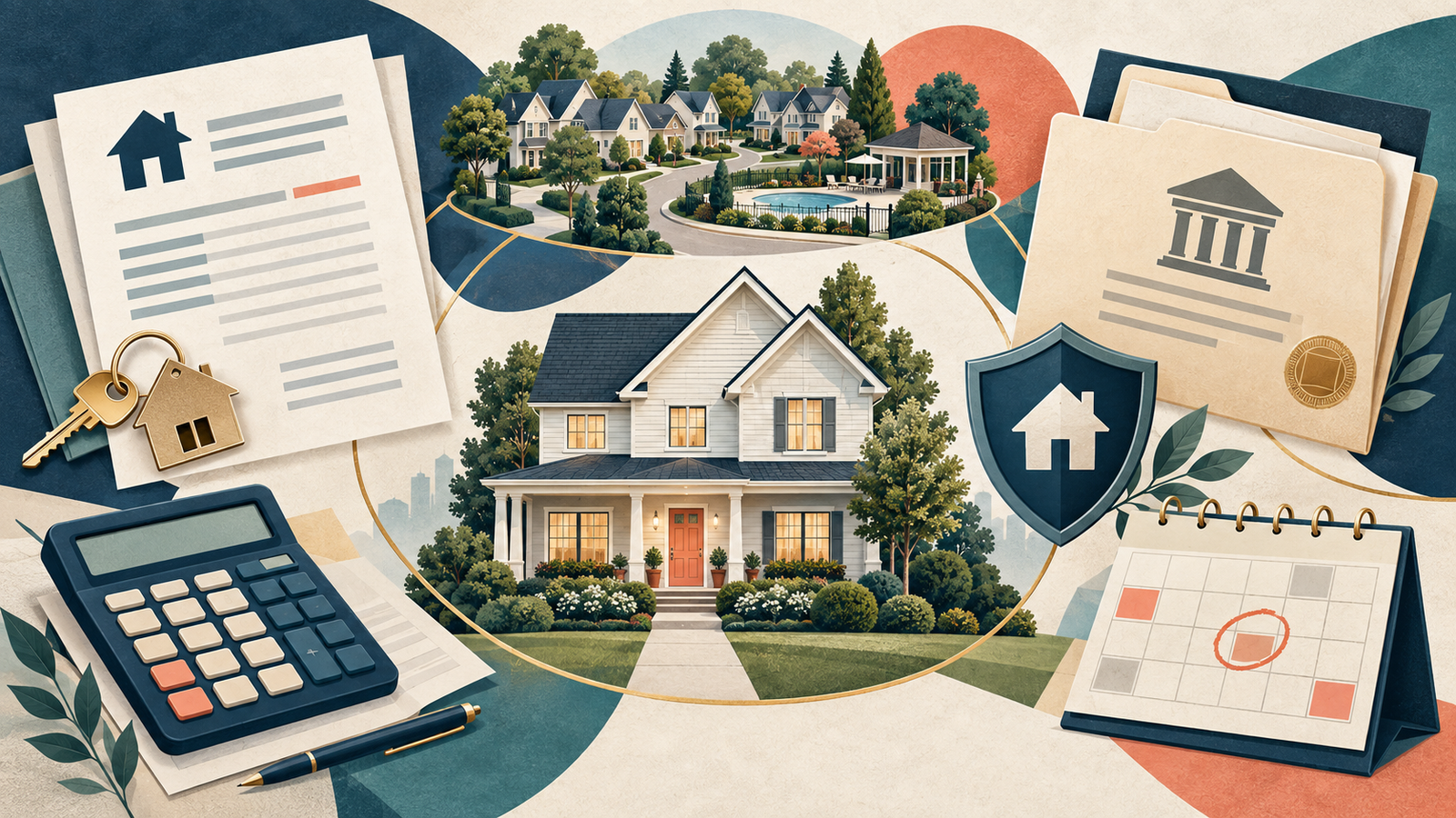 Mortgage, HOA i property tax: prawdziwy koszt domu w USA — ilustracja