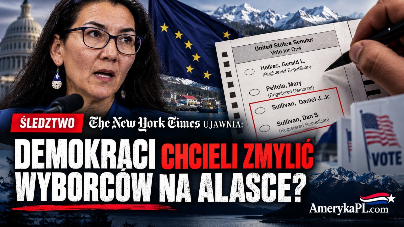 Demokraci manipulowali wyborami na Alasce? Śledztwo NYT