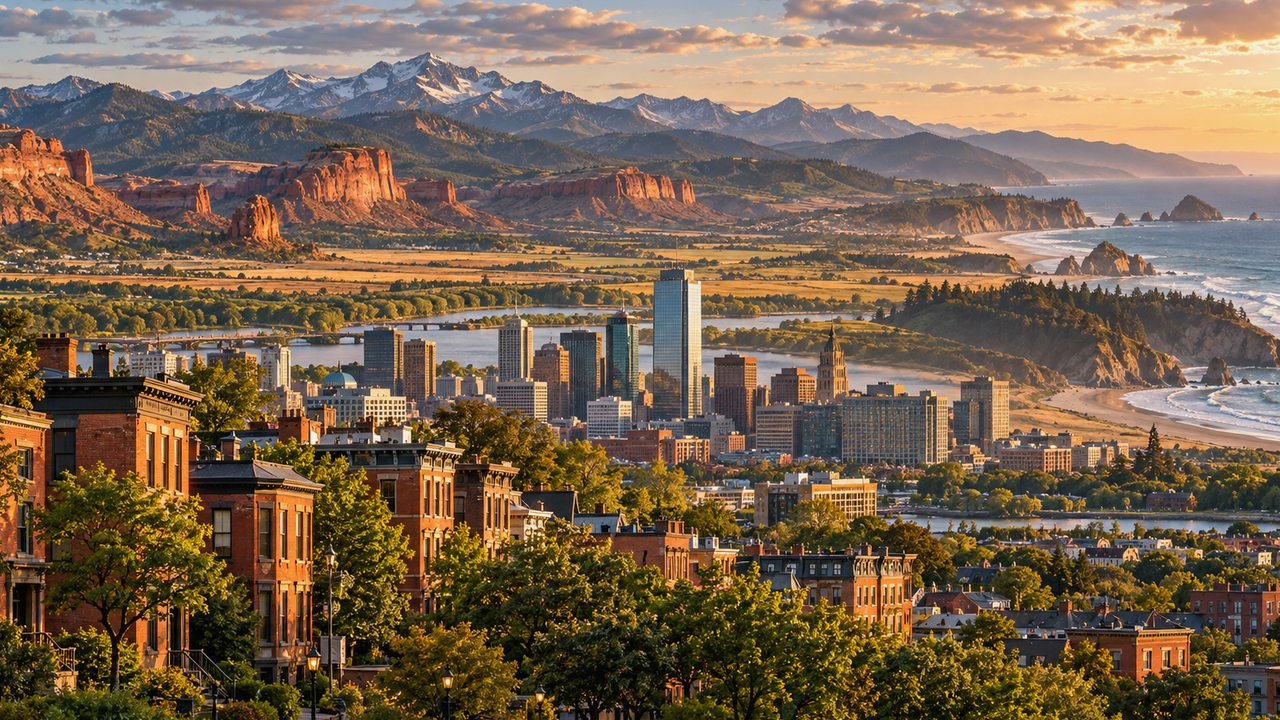 Kolorado – Denver, Góry Skaliste i parki