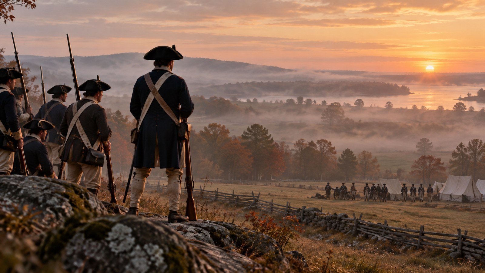 Wojna o niepodległość USA – od Lexington do Yorktown