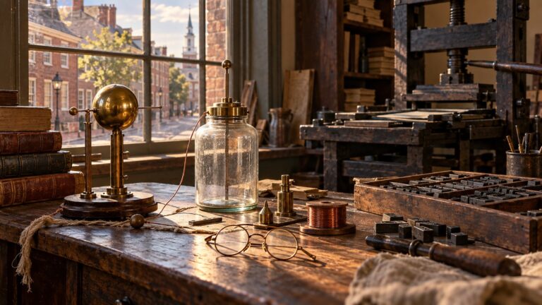 Benjamin Franklin: wynalazca, dyplomata i Ojciec Założyciel