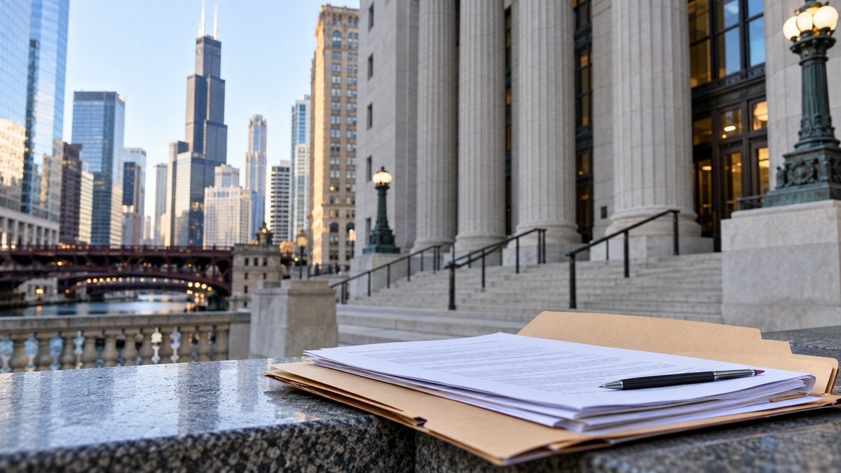Sąd federalny w Chicago i dokumenty dotyczące postępowania imigracyjnego