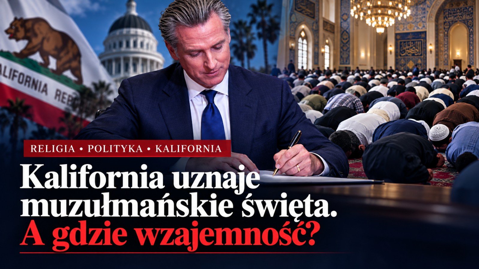 Kalifornia uznaje muzułmańskie święta