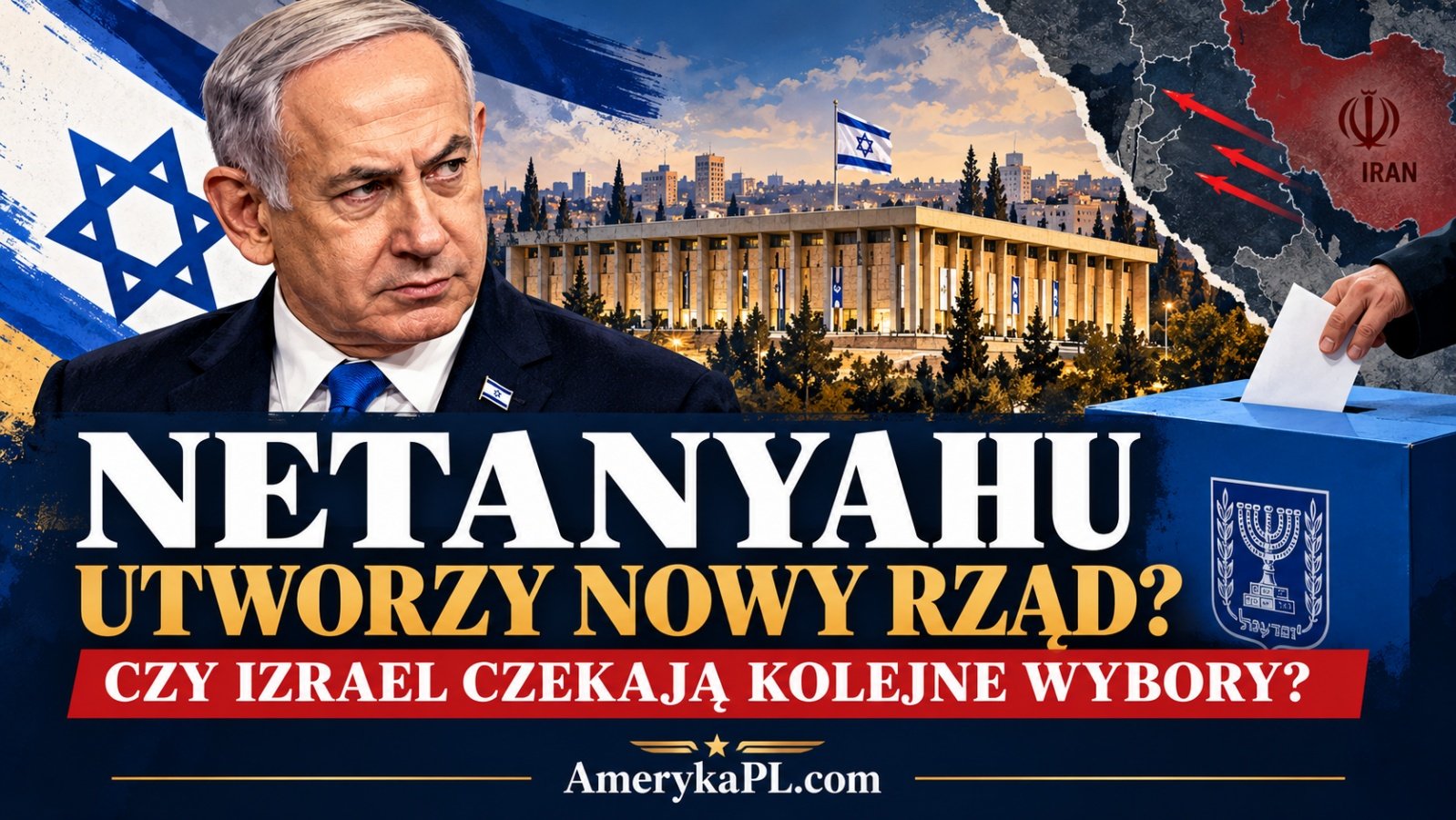 Netanyahu przed politycznym testem. Nowy rząd czy kolejne wybory w Izraelu?