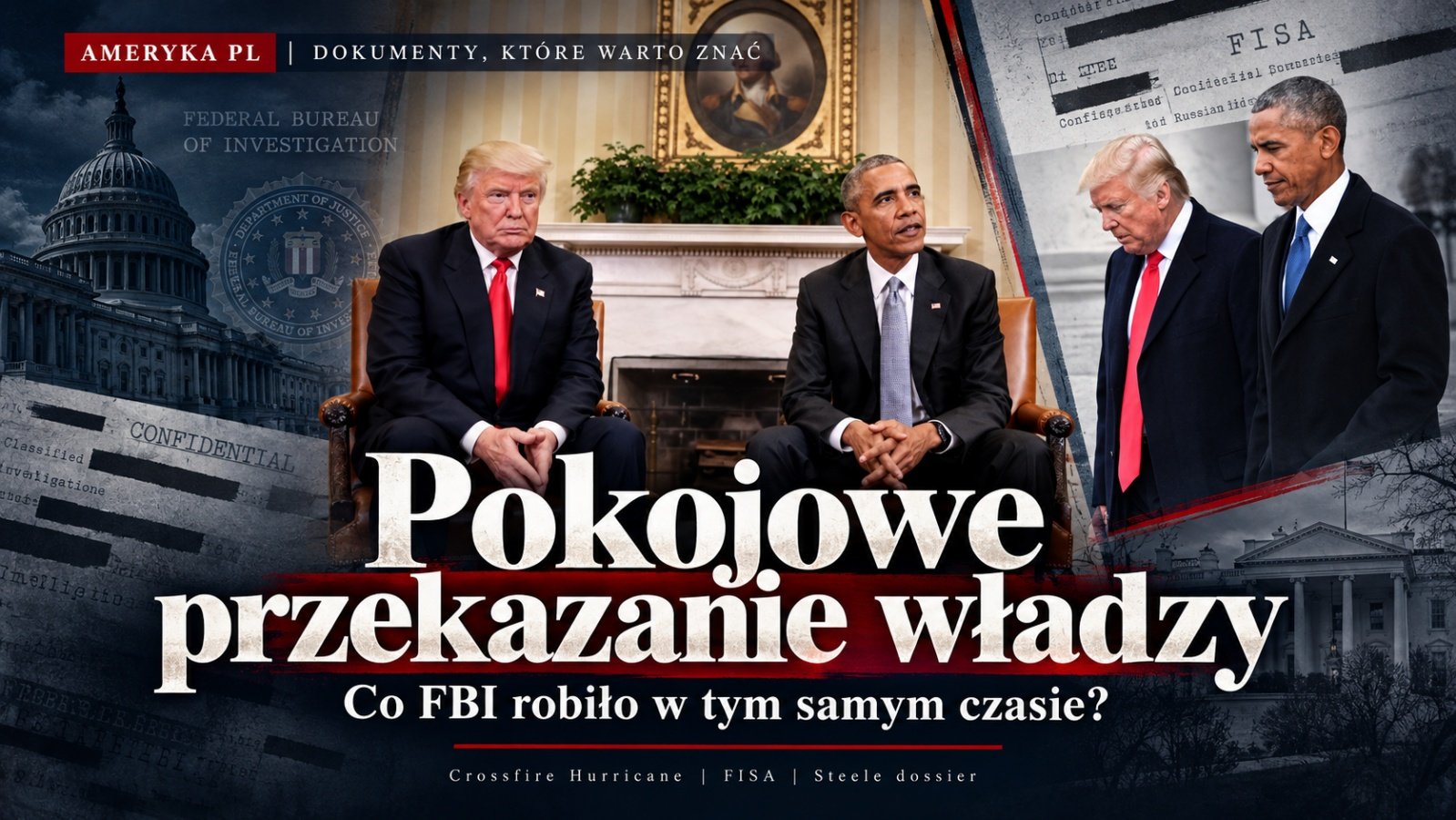 Obama mówił o pokojowym przekazaniu władzy. W tym samym czasie FBI badało ludzi Trumpa