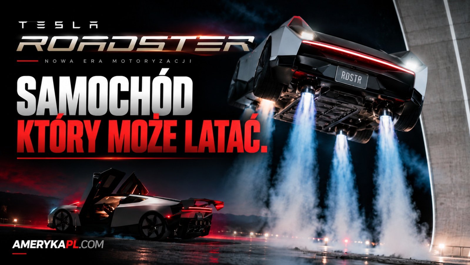 TESLA ROADSTER – samochód, który lata
