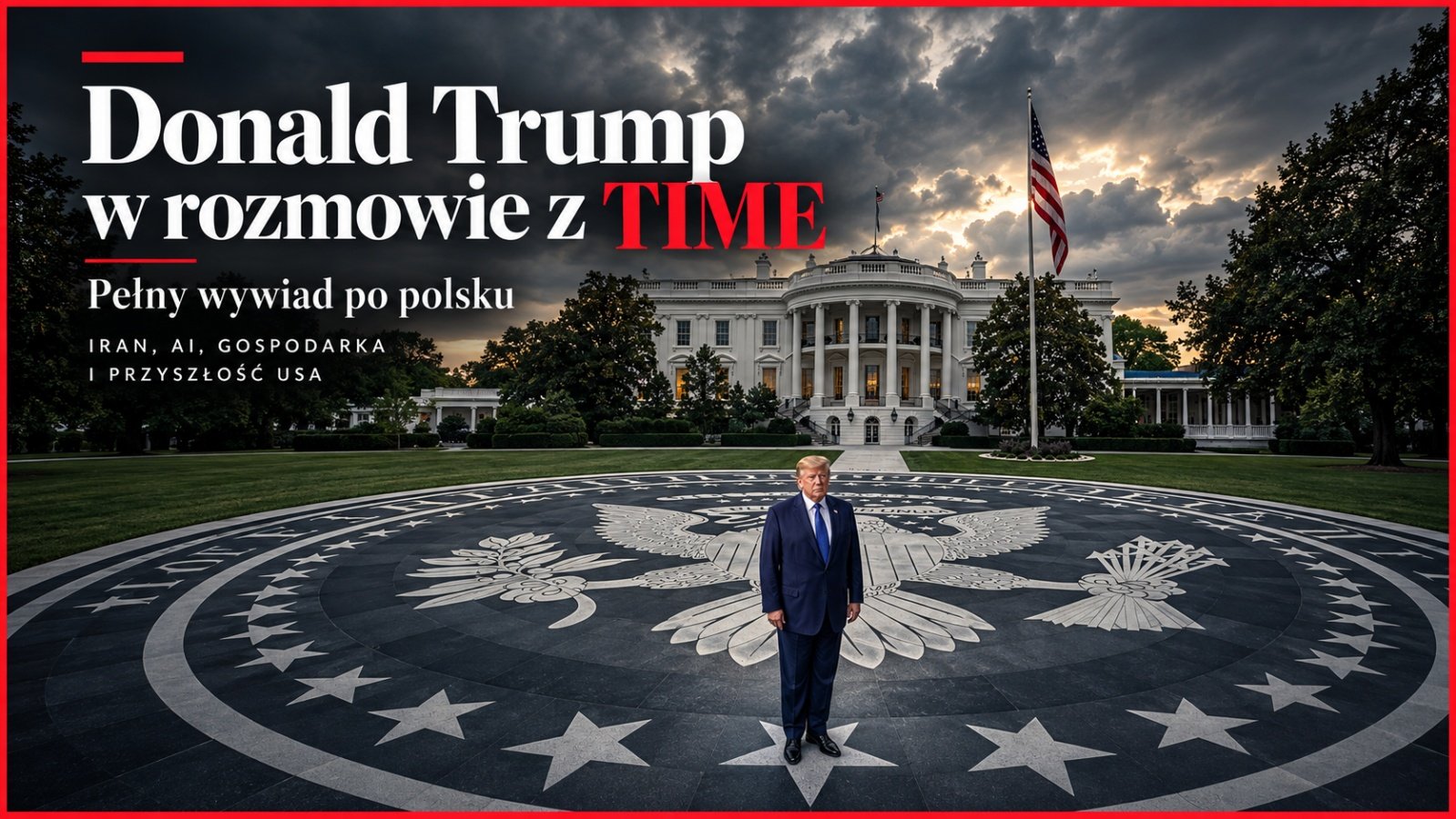 Donald Trump w rozmowie z TIME